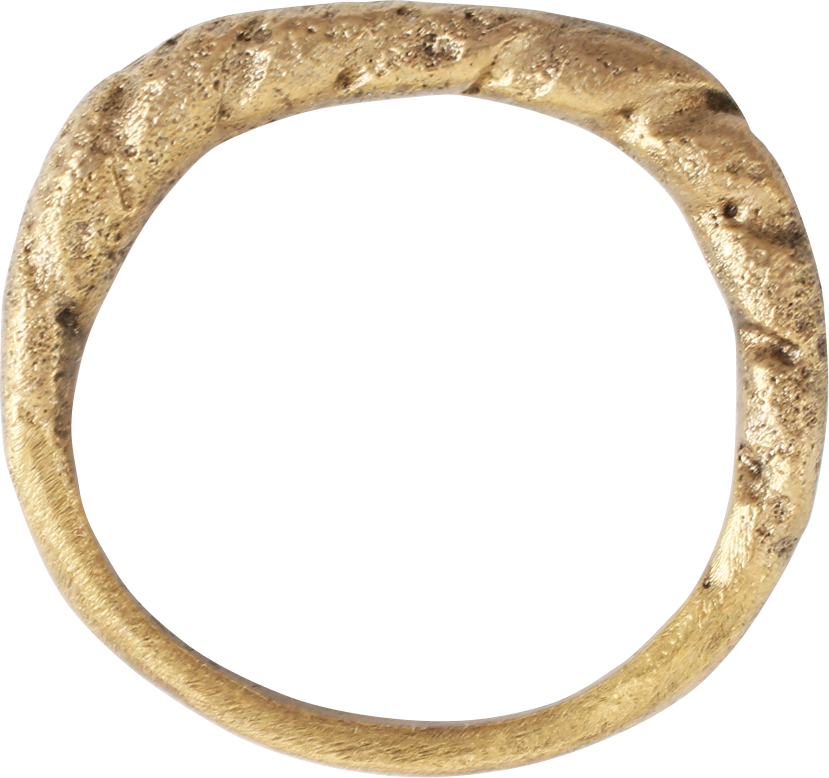 VIKING ROPED OR TWIST WEDDING RING C.866-1067 AD, SIZE 9 - Royalty Rings