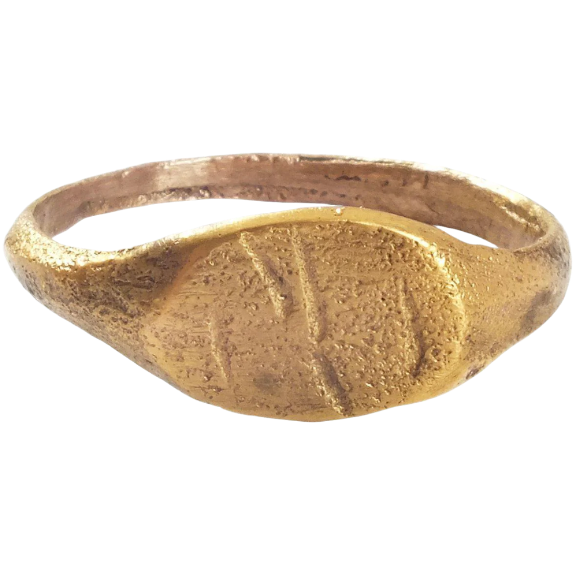 ANCIENT VIKING RUNIC RING C.850-1050 AD SIZE 9 - Royalty Rings