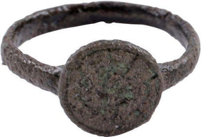 BYZANTINE MAN'S RING 5th-9th CENTURY AD SIZE 9 1/4 - Picardi Jewelry