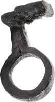 ROMAN/MEDIEVAL KEY RING, 4TH-8TH CENTURY AD SIZE 4 1/2 - Picardi Jewelry