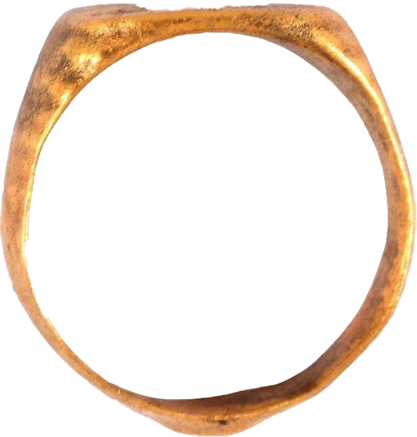 EARLY CHRISTIAN RING, 5th-11th CENTURY, SIZE 10 - Royalty Rings