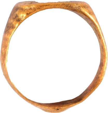 EARLY CHRISTIAN RING, 5th-11th CENTURY, SIZE 10 - Royalty Rings