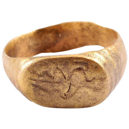 EARLY CHRISTIAN RING, 5th-11th CENTURY, SIZE 10 - Royalty Rings