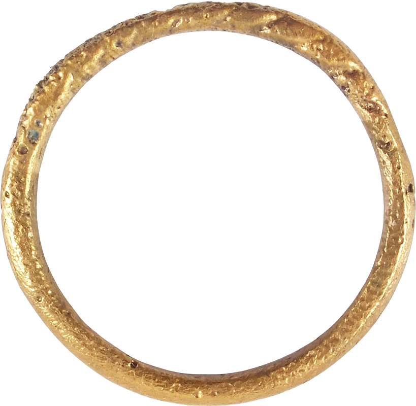VIKING TWISTED MOTIF RING 850-1050 AD SIZE 10 1/4 - Royalty Rings
