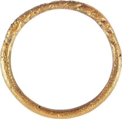 VIKING TWISTED MOTIF RING 850-1050 AD SIZE 10 1/4 - Royalty Rings