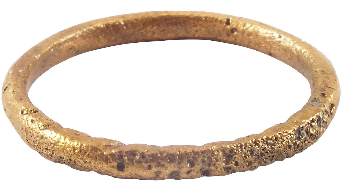 VIKING TWISTED MOTIF RING 850-1050 AD SIZE 10 1/4 - Royalty Rings