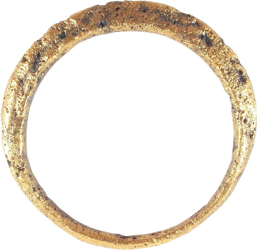 VIKING TWISTED RING C.850-1050 AD SIZE 8 3/4 - Royalty Rings
